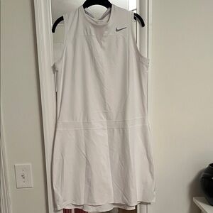 Nike Women's White Sleeveless Dress